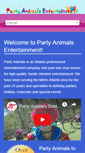 Mobile Screenshot of partyanimalsga.com